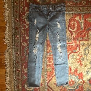 Aero mid ride Jegging medium wash size 10